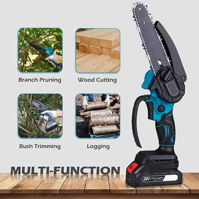 550W 12m / S منشار كهربائي لاسلكي محمول مع بطارية وشاحن