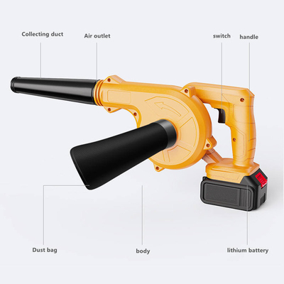 40V 20000RPM بطارية تعمل بالطاقة الكهربائية اللاسلكية حقيبة الظهر منفاخ أوراق الشجر مكنسة كهربائية محمولة
